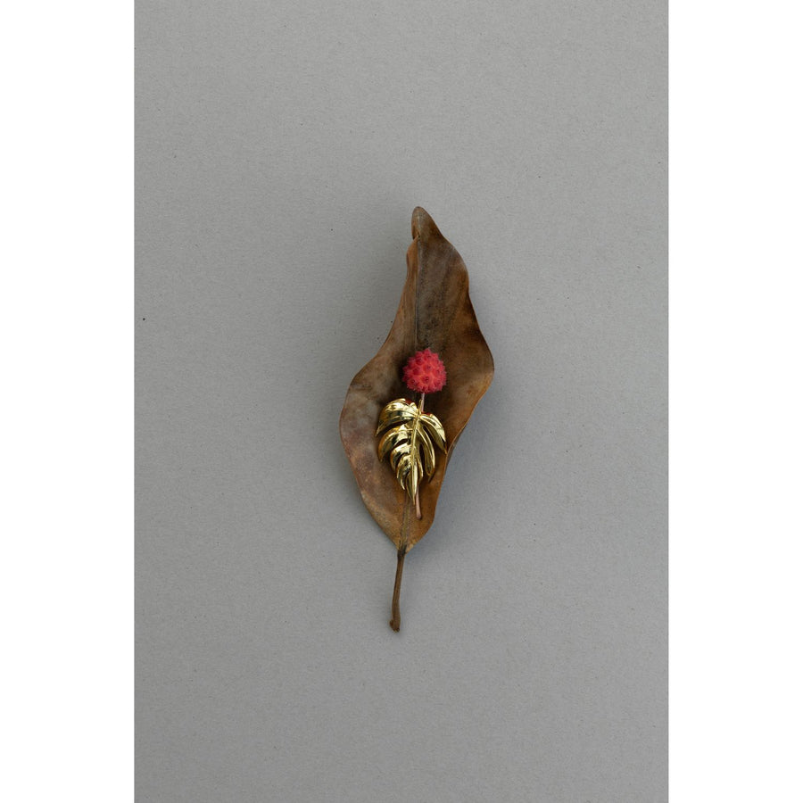 Botanicals Emerald Jungle Small Brooch