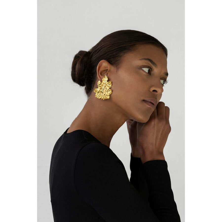 Botanicals Amber Breeze Earrings - Tohum Design