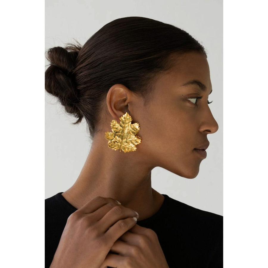 Botanicals Amber Breeze Earrings - Tohum Design