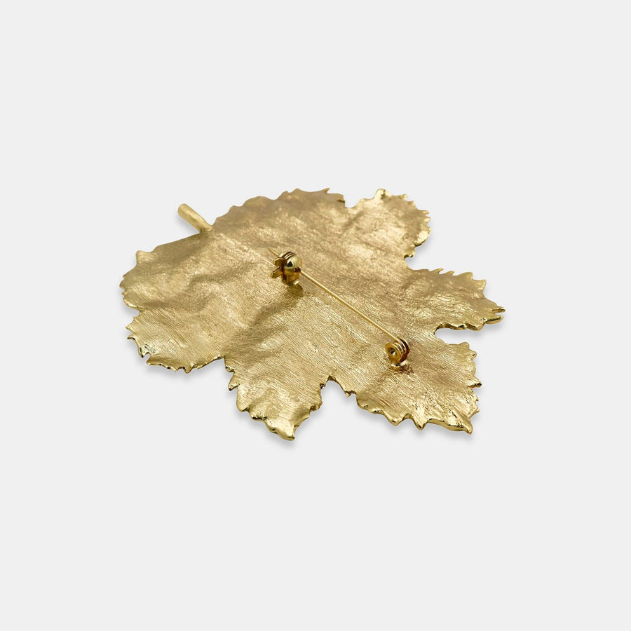 Botanicals Amber Breeze Large Brooch - Tohum Design