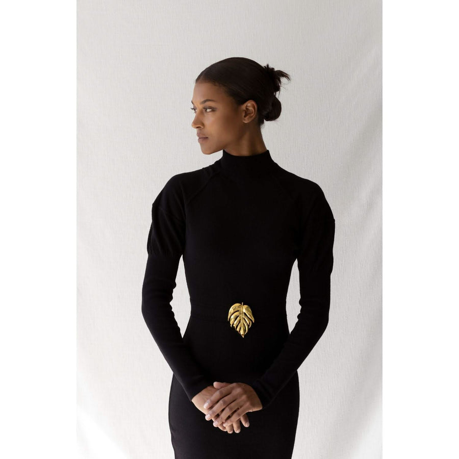 Botanicals Emerald Jungle Large Brooch - Tohum Design