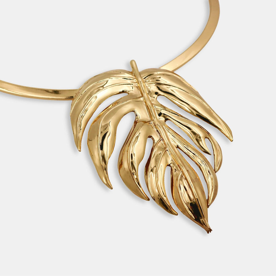 Botanicals Emerald Jungle Large Necklace - Tohum Design