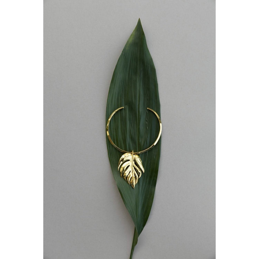 Botanicals Emerald Jungle Large Necklace - Tohum Design