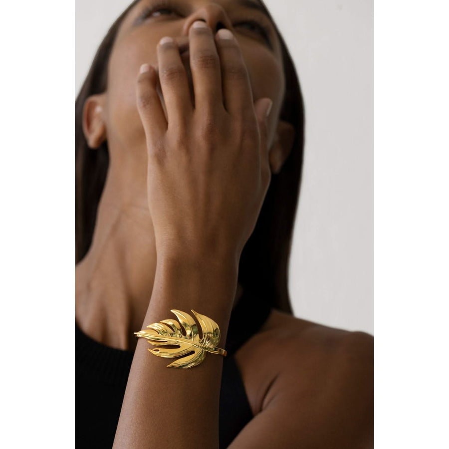 Botanicals Emerald Jungle Small Bracelet - Tohum Design