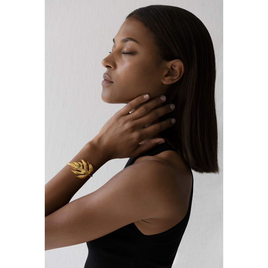 Botanicals Emerald Jungle Small Bracelet - Tohum Design