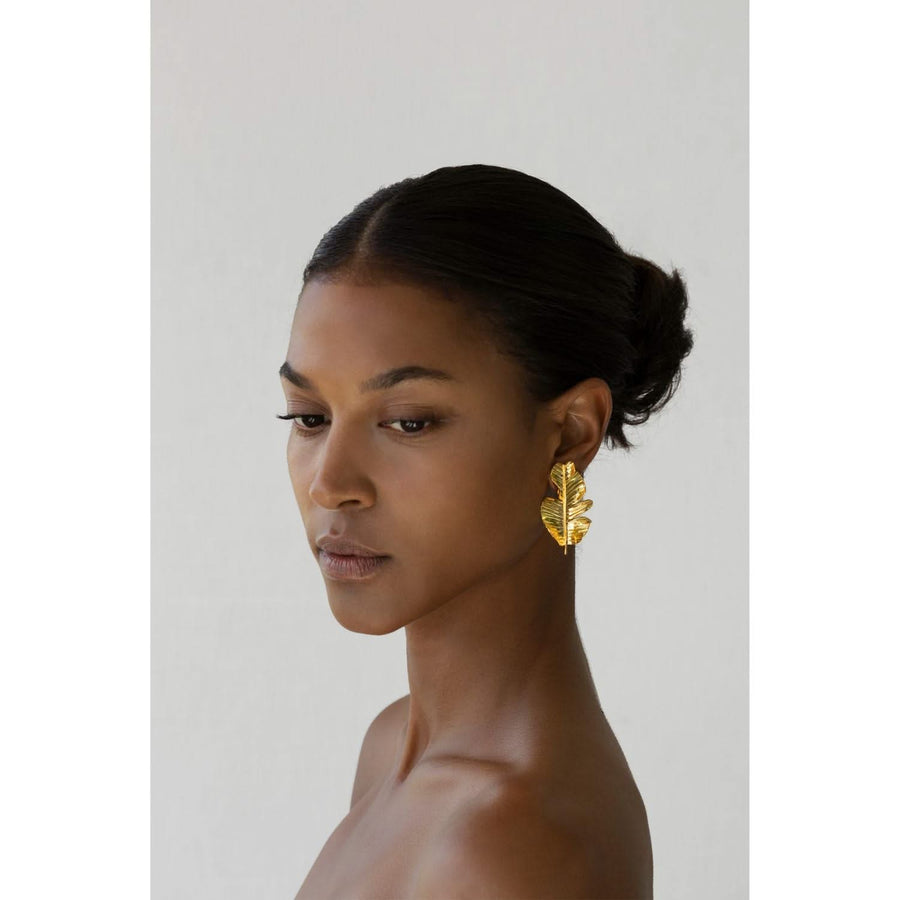 Botanicals Sunlit Haven Earrings - Tohum Design