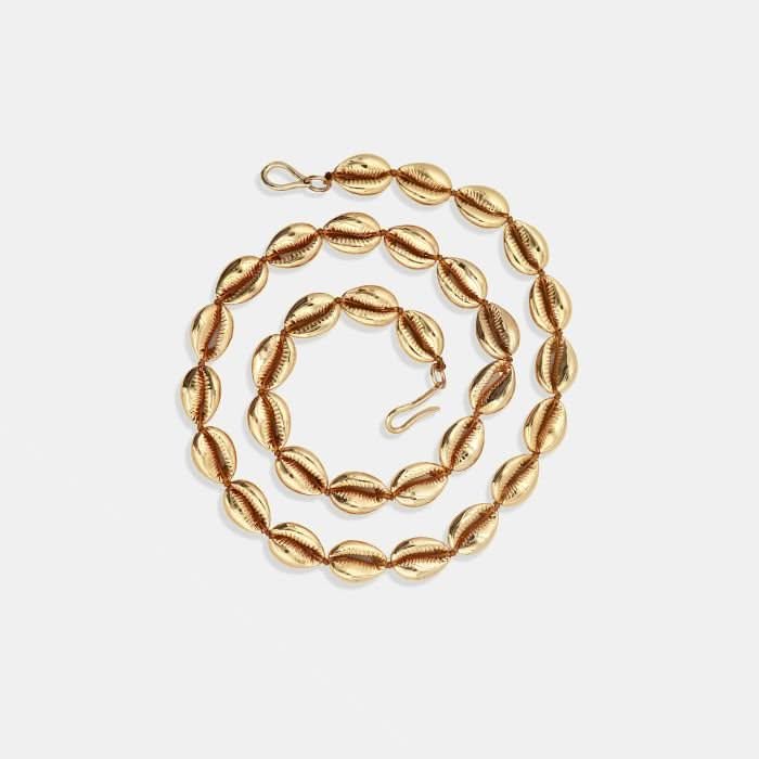 Concha Large Puka Necklace - Long - Tohum Design