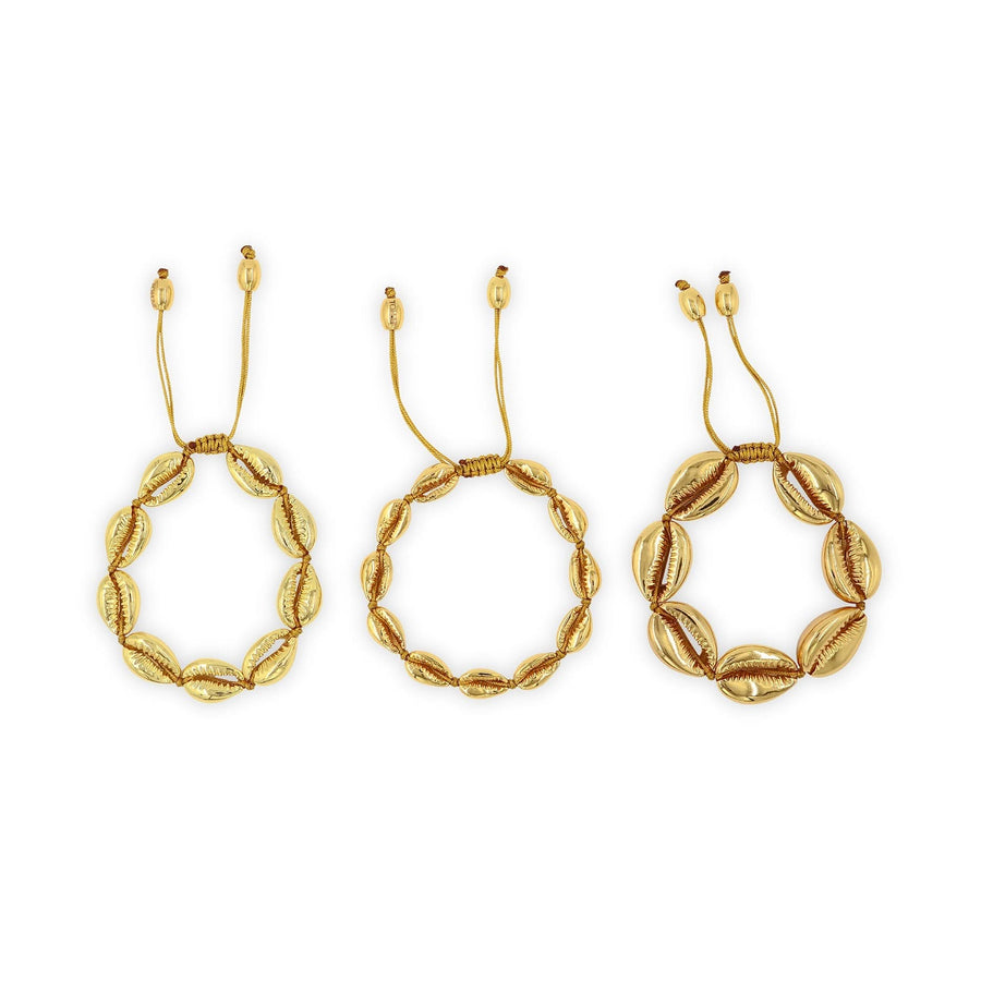 Concha Medium Puka Bracelet - Tohum Design