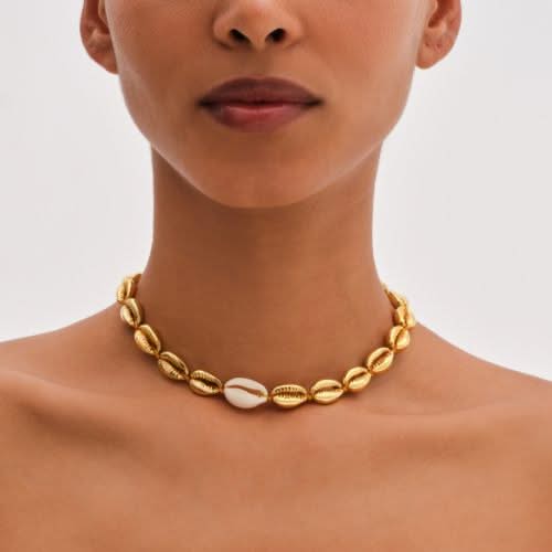 Concha Medium Puka Necklace - Tohum Design