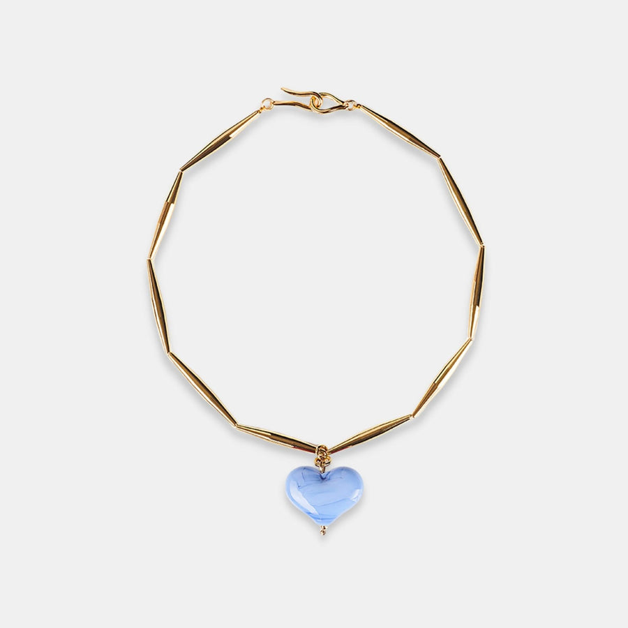 Cuore Necklace - Cornflower - Tohum Design