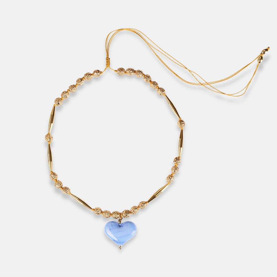 Cuore Necklace III - Cornflower - Tohum Design