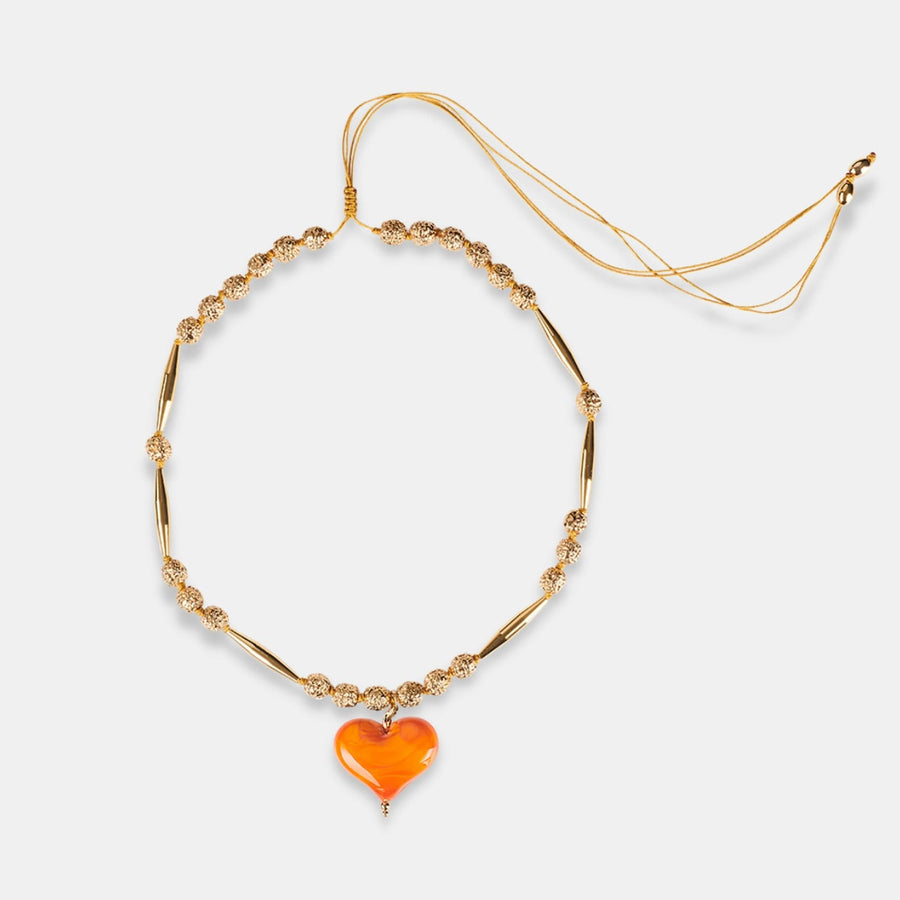 Cuore Necklace III - Mandarin - Tohum Design