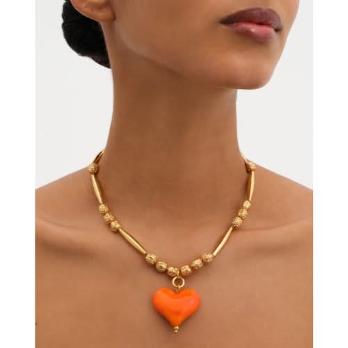 Cuore Necklace III - Mandarin - Tohum Design