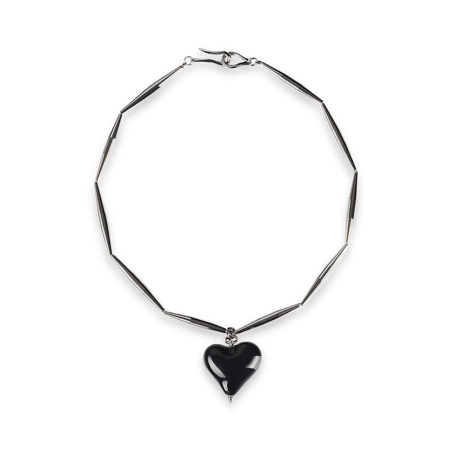 Cuore Necklace In Silver - Bitter - Tohum Design