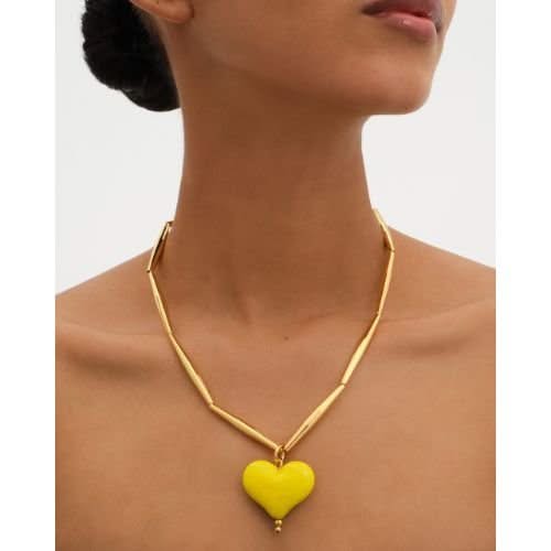 Cuore Necklace - Lemon - Tohum Design