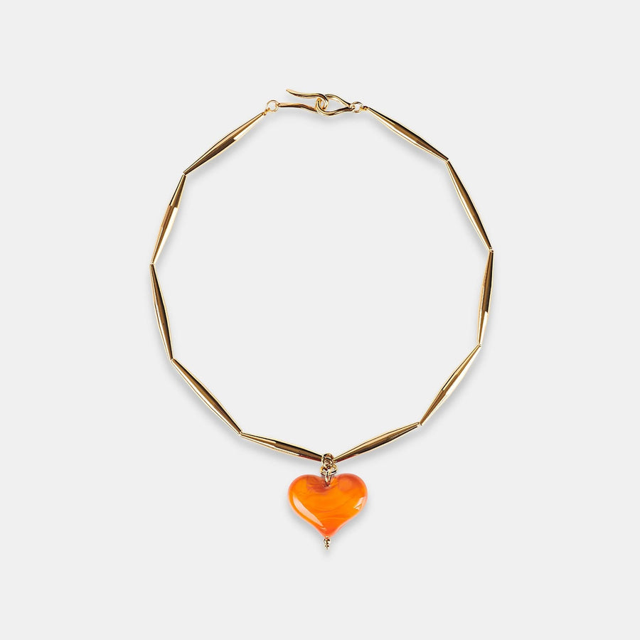 Cuore Necklace - Mandarin - Tohum Design