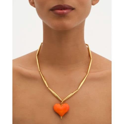 Cuore Necklace - Mandarin - Tohum Design