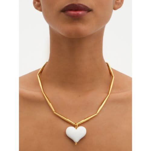 Cuore Necklace - Snow White - Tohum Design