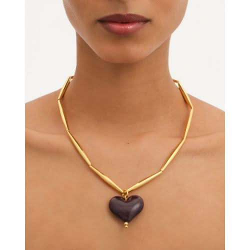 Cuore Necklace - Violet - Tohum Design