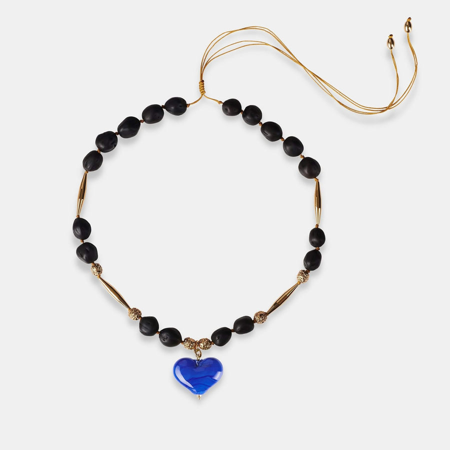 Cuore Resort Necklace II - Sky Blue - Tohum Design