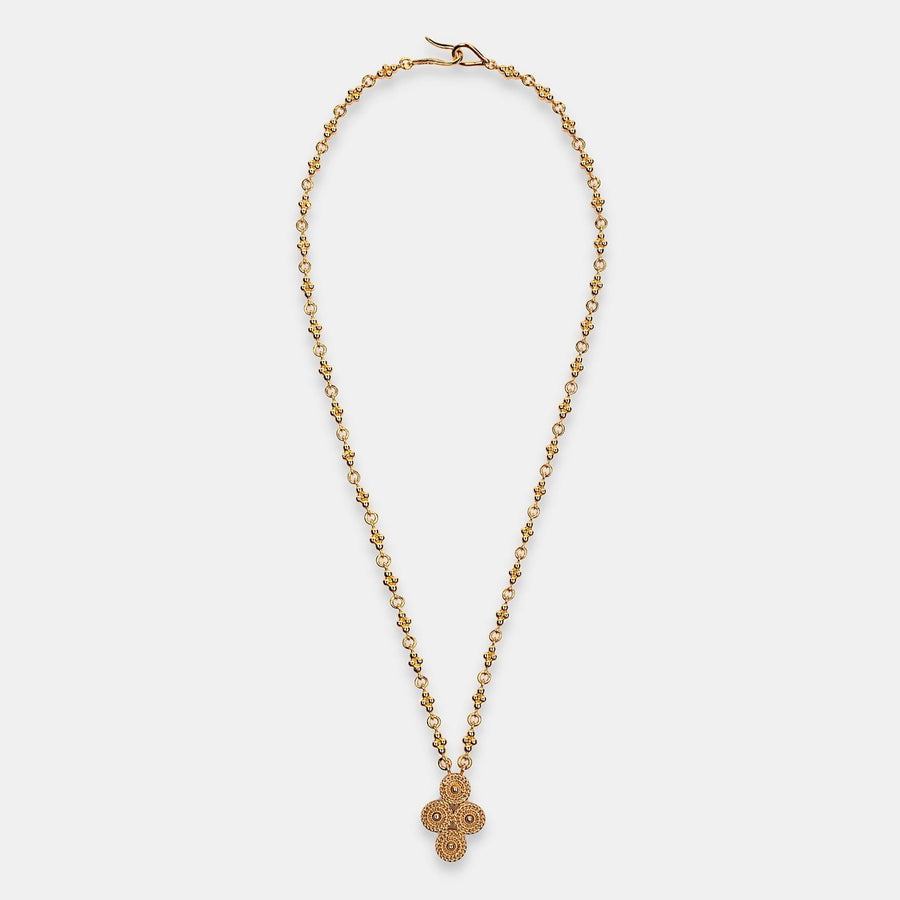 Intention Rebirth Short Necklace With Small Pendant - Tohum Design