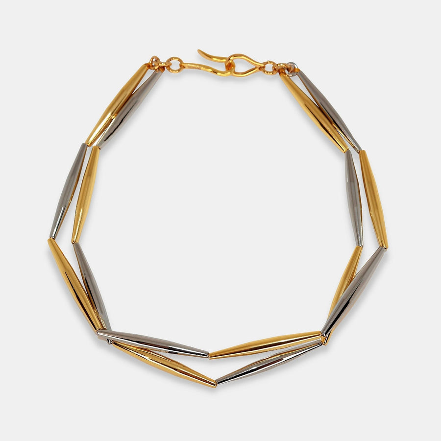 Lumia Helia Duo Mix Chain Necklace - Tohum Design