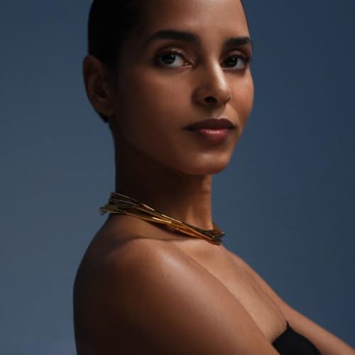 Lumia Helia Multi Chain Necklace - Tohum Design