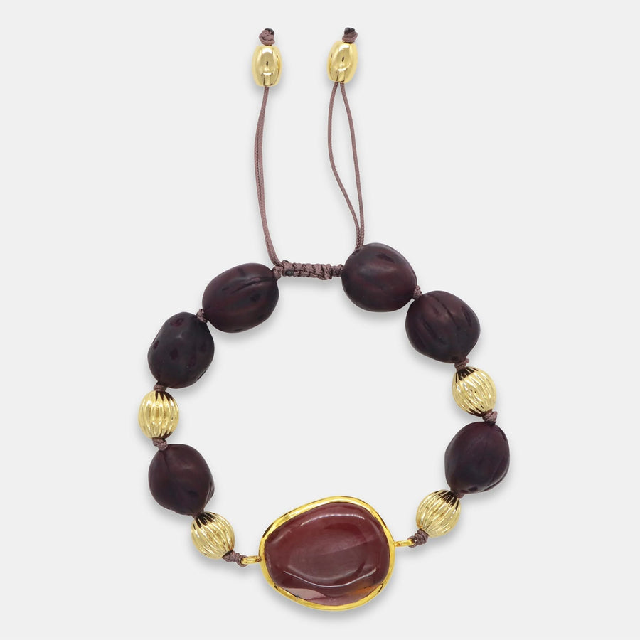 Magical Nature Bracelet - Mookaite Jasper - Tohum Design