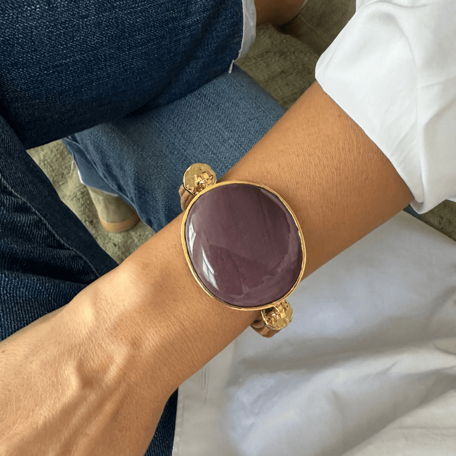 Magical Nature Bracelet - Mookaite Jasper - Tohum Design