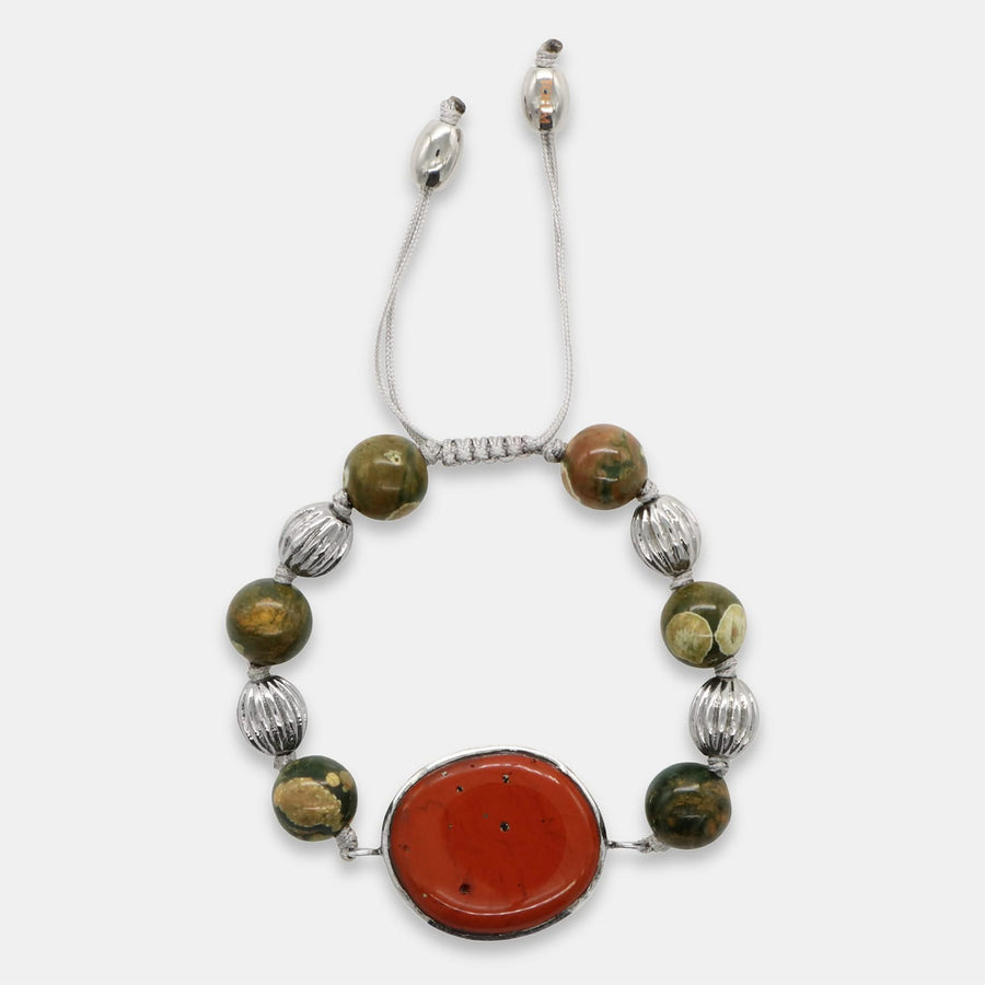 Magical Nature Bracelet - Red Jasper - Tohum Design