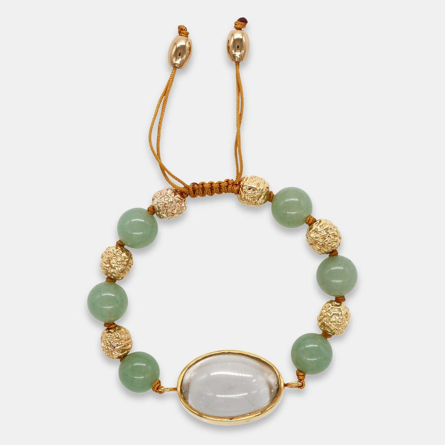 Magical Nature Bracelet - Rock Crystal - Tohum Design