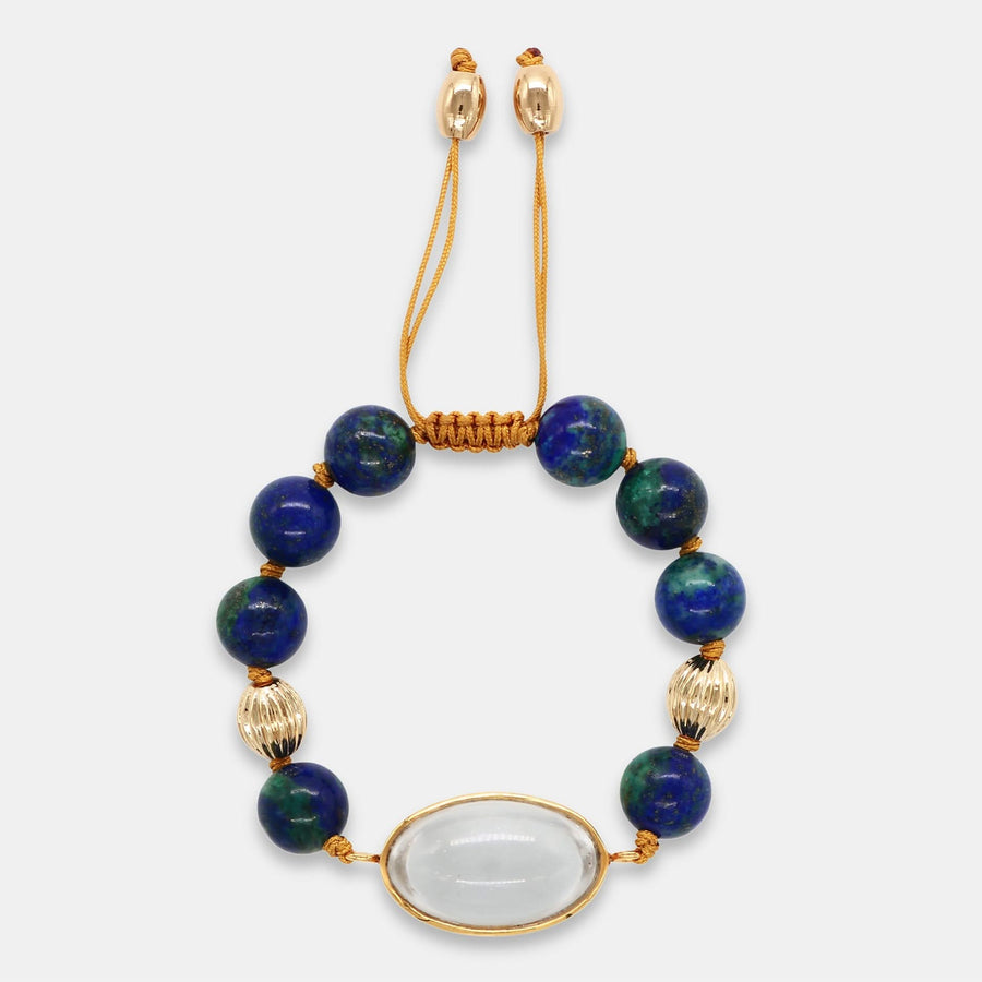 Magical Nature Bracelet - Rock Crystal - Tohum Design