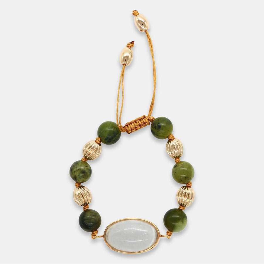 Magical Nature Bracelet - Rock Crystal - Tohum Design