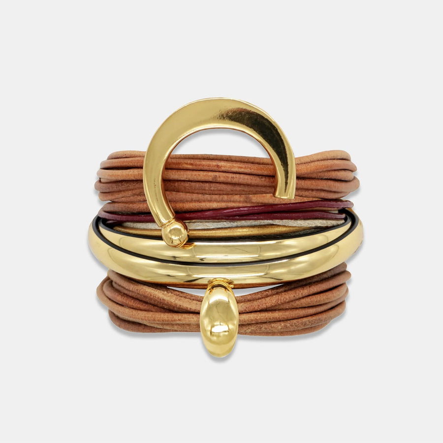 Terra 3 Bracelet Set In Neutral - Tohum Design