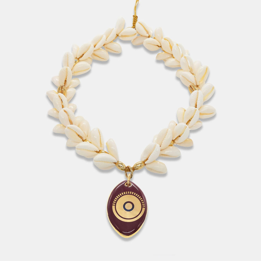 TOHUM x Atelier Simi Multi Cowrie Shell Necklace - One Of A Kind - Tohum Design