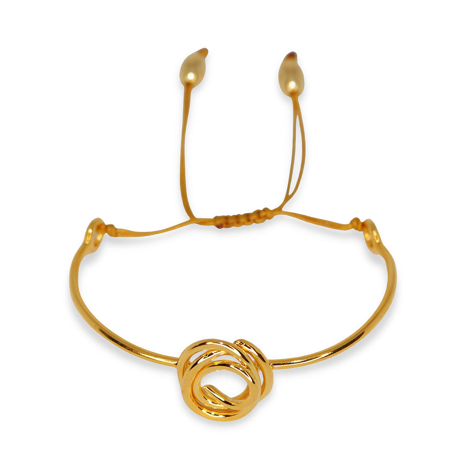 Dunya Bambara Bracelet I Gold