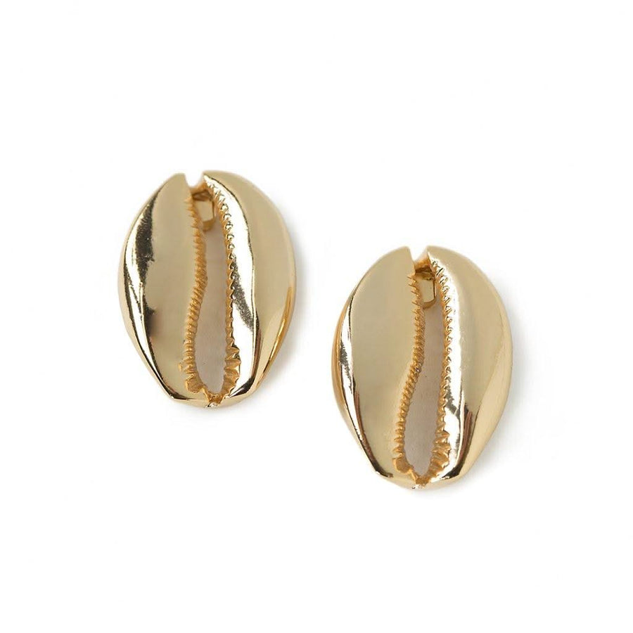 Concha Mega Puka Earrings - Tohum Design