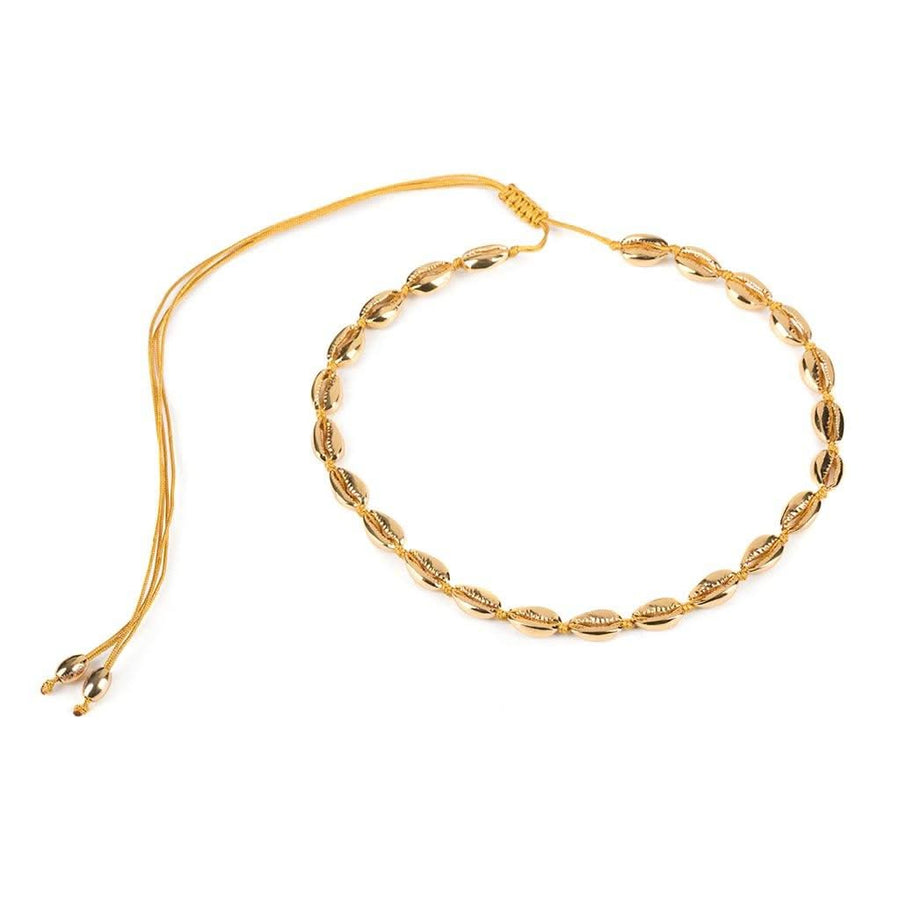 Concha Small Puka Necklace - Tohum Design