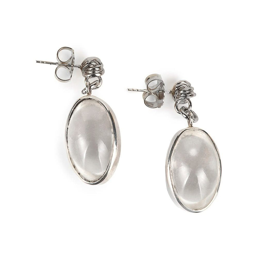 Lumia Rock Crystal Earrings - Tohum Design