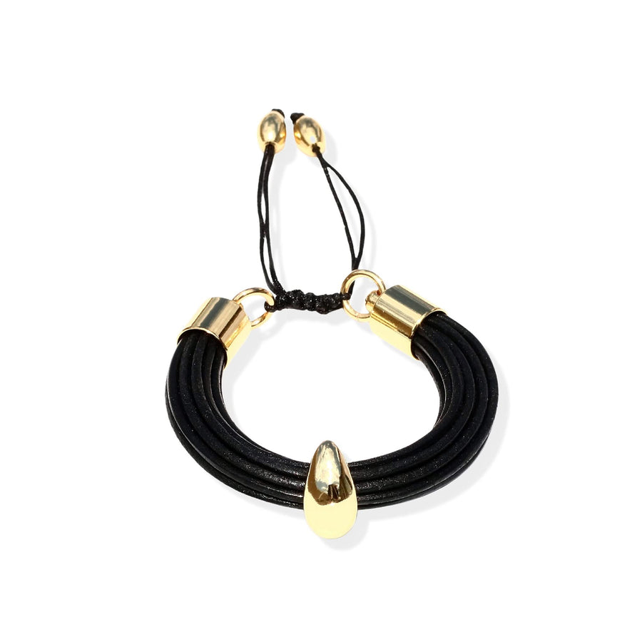 Terra 3 Bracelet Set In Black - Tohum Design