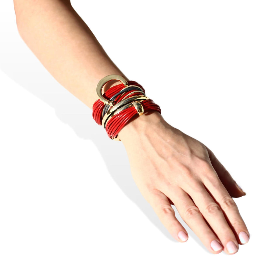 Terra ALL RED Bracelet Set - Tohum Design