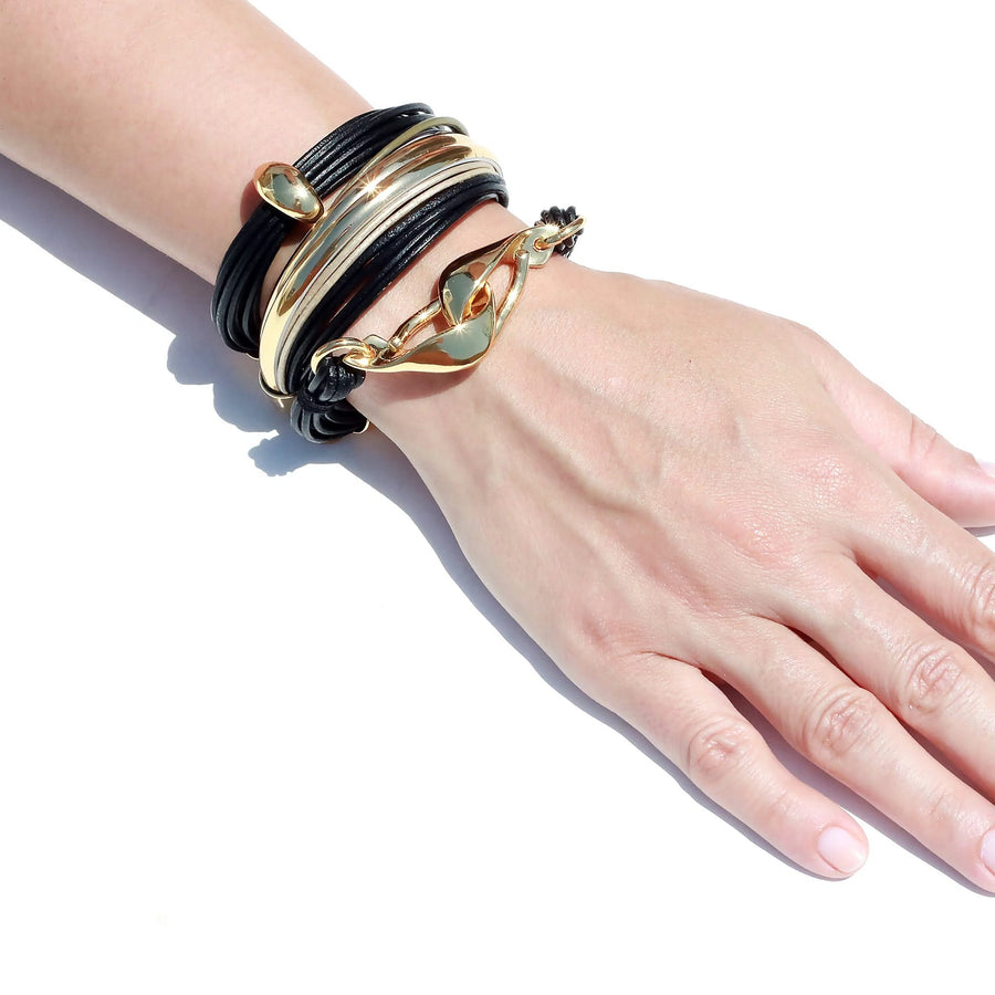 Terra Andes Bracelet In Black - Tohum Design