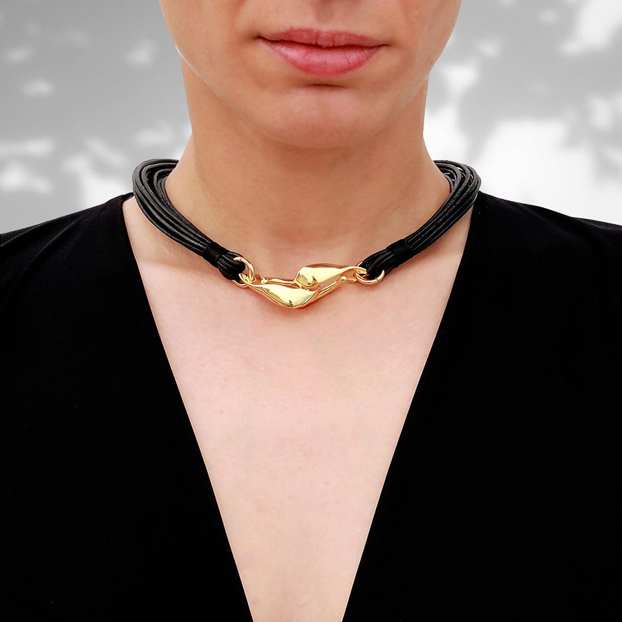 Terra Andes Necklace In Black - Tohum Design