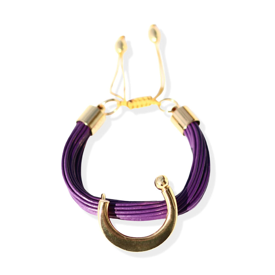 Terra Arun Bracelet In Purple - Tohum Design