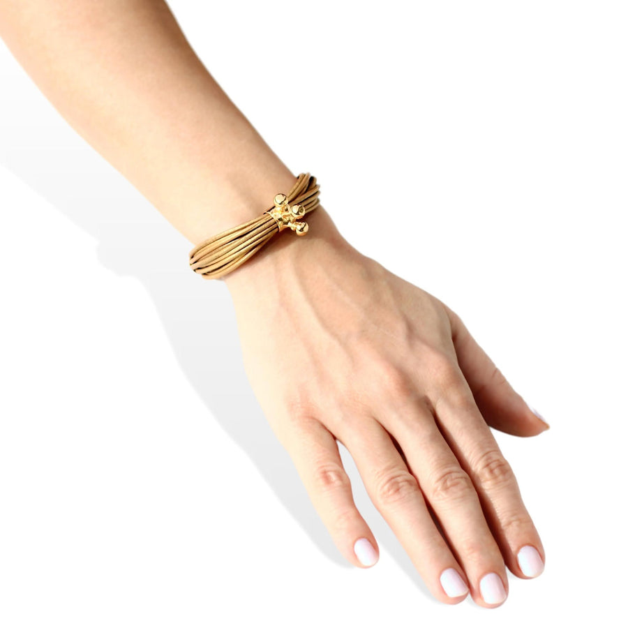 Terra Gobi Bracelet In Gold - Tohum Design