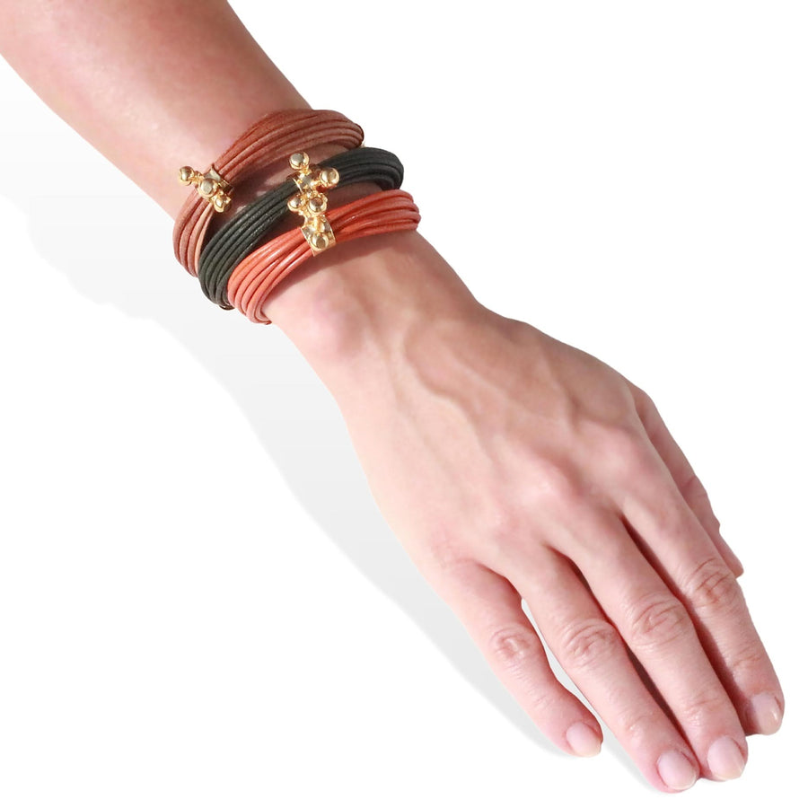 Terra Gobi Bracelet In Green - Limited Edition Color - Tohum Design