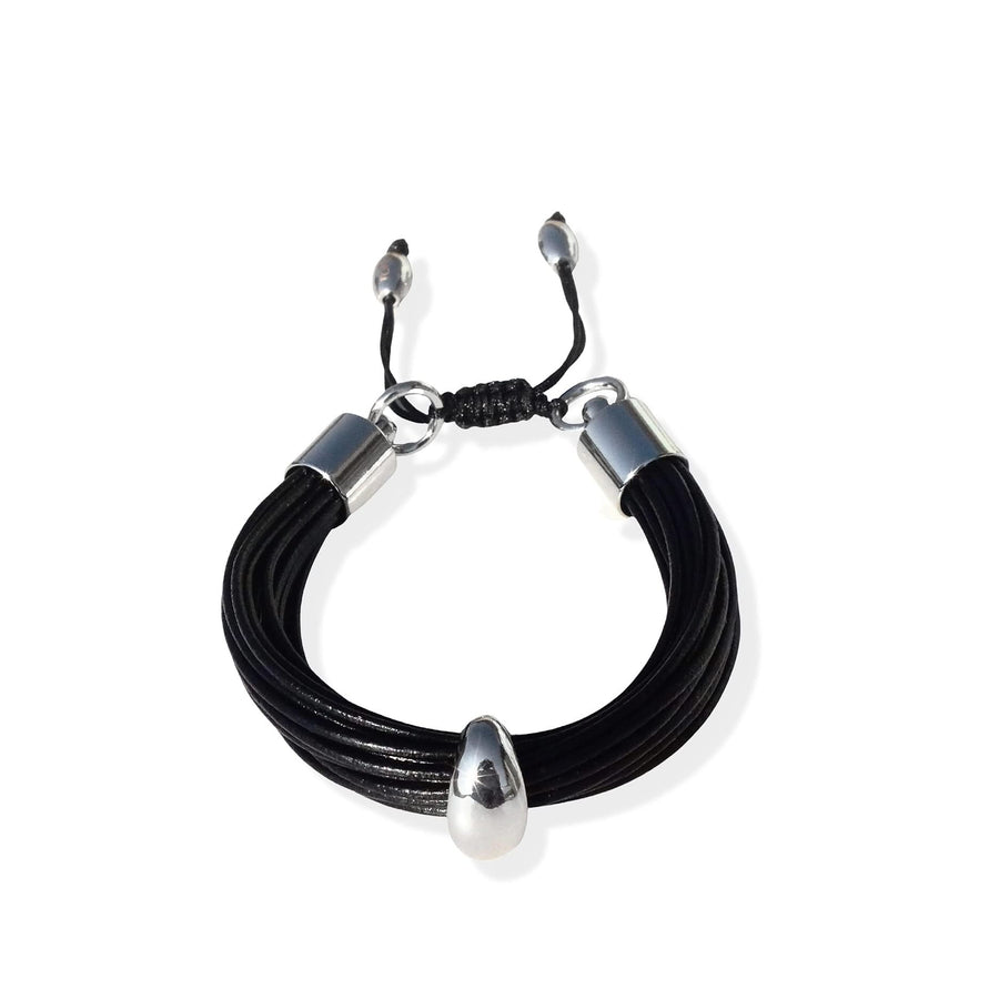 Terra Mali Bracelet In Black and Silver - Tohum Design