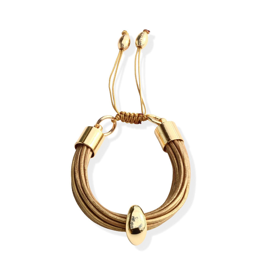 Terra Mali Bracelet In Gold - Tohum Design