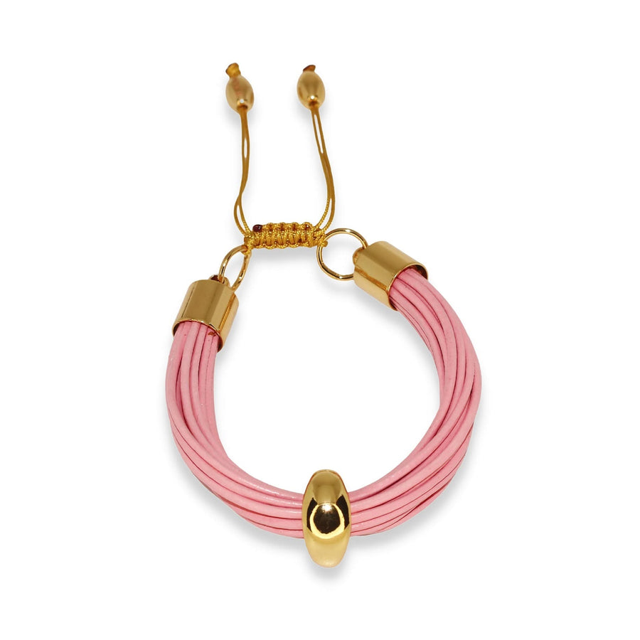 Terra Mali Bracelet Set In Pink - Tohum Design