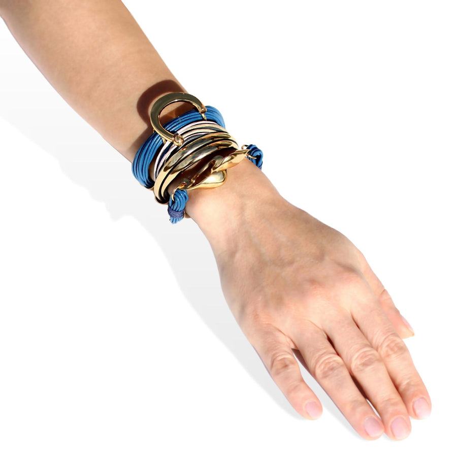 Terra True Blue Bracelet Set - Tohum Design